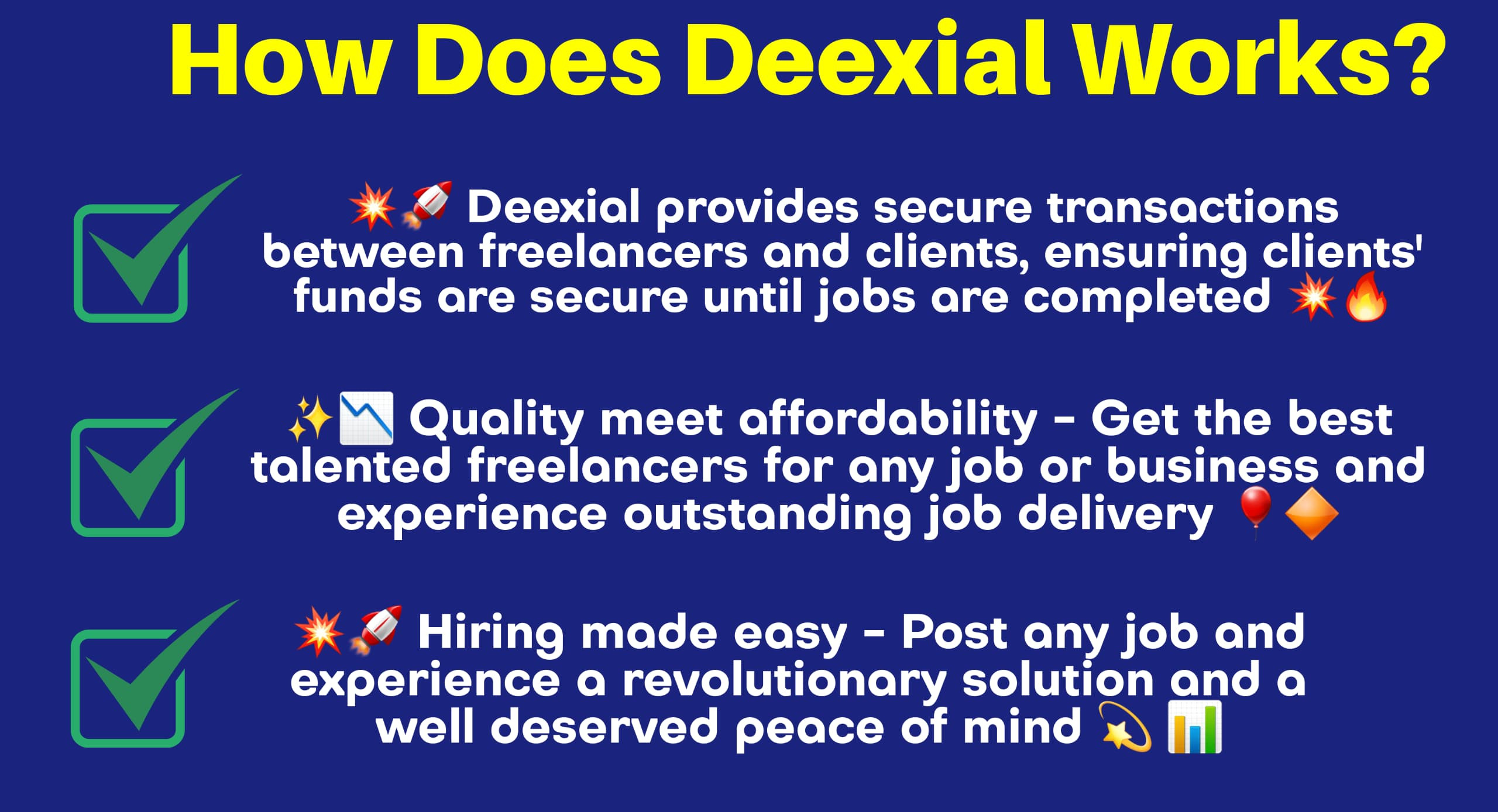 Deexial - Nigerian freelance marketplace